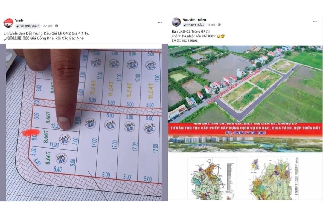 🔥"CHẢO LỬA" đấu giá đất Thanh Oai 100 triệu đồng/m2: Đã xuất hiện cắt lỗ 🔥"CHẢO LỬA" đấu giá đất Thanh Oai 100 triệu đồng/m2: Đã xuất hiện cắt lỗ