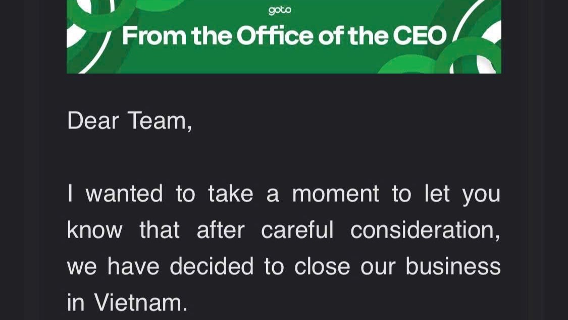 Gojek cũng "bán xới" khỏi Việt Nam rồi