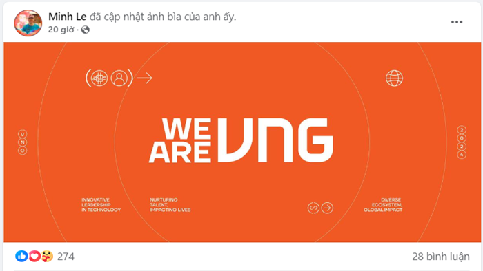 Facebook Founder VNG Lê Hồng Minh 'có cập nhật mới'...