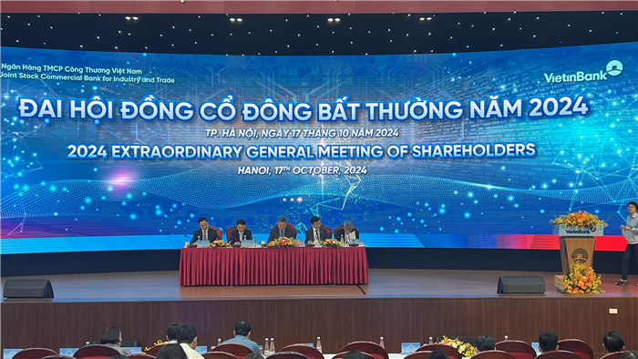 EGM 2024 VietinBank: Thư ký Thống đốc NHNN được đề cử vào HĐQT EGM 2024 VietinBank: Thư ký Thống đốc NHNN được đề cử vào HĐQT