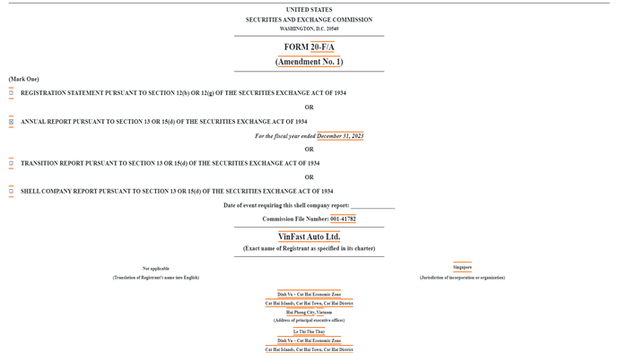 Form 20-F (Mẫu 20-F) là gì? Form 20-F  có phải là Báo cáo thường niên?