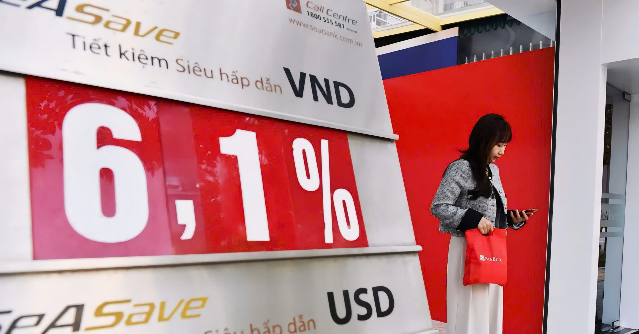 Gửi tiết kiệm ở ngân hàng nào để được hưởng lãi suất trên 6%/năm?