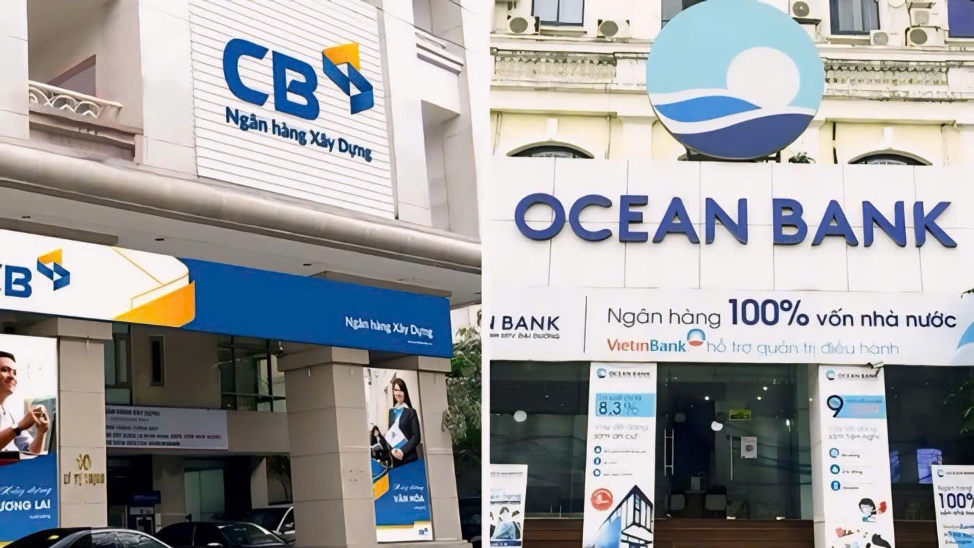 Chính thức chuyển giao bắt buộc hai ngân hàng '0 đồng' OceanBank và CBBank vào chiều nay