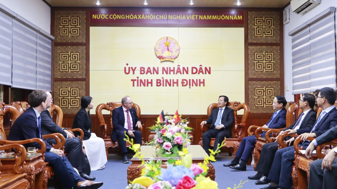 Tập đoàn Đức muốn sớm được duyệt chủ trương làm dự án điện gió 4,6 tỷ USD tại Bình Định