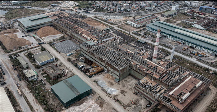 Cảnh hoang tàn của nhà máy thép hơn 3.000 tỷ đồng từng là 'con đẻ' của Vinashin