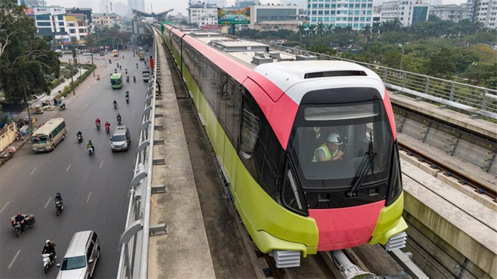 Giá chung cư gần tuyến metro Cầu Giấy - Nhổn tăng 40% trong 1 năm